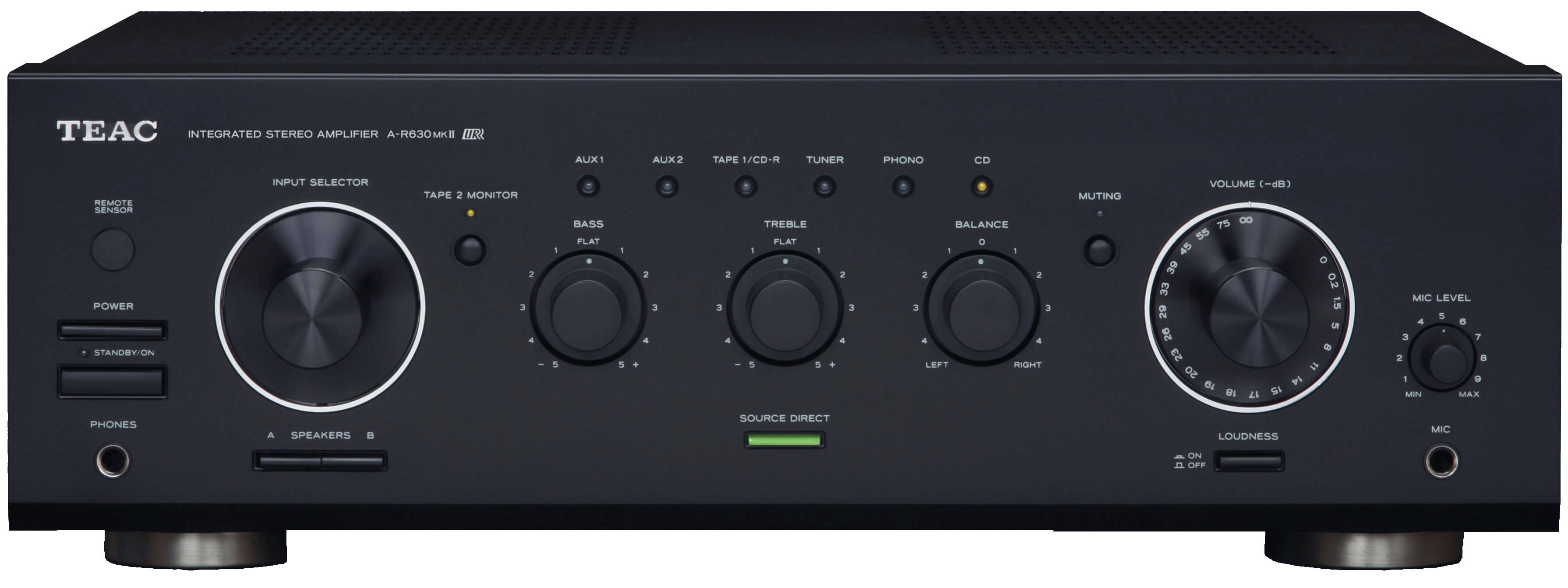 Teac AR630MK2 2 X 60 Watt RMS Integrated Amplifier With Mic Input ...