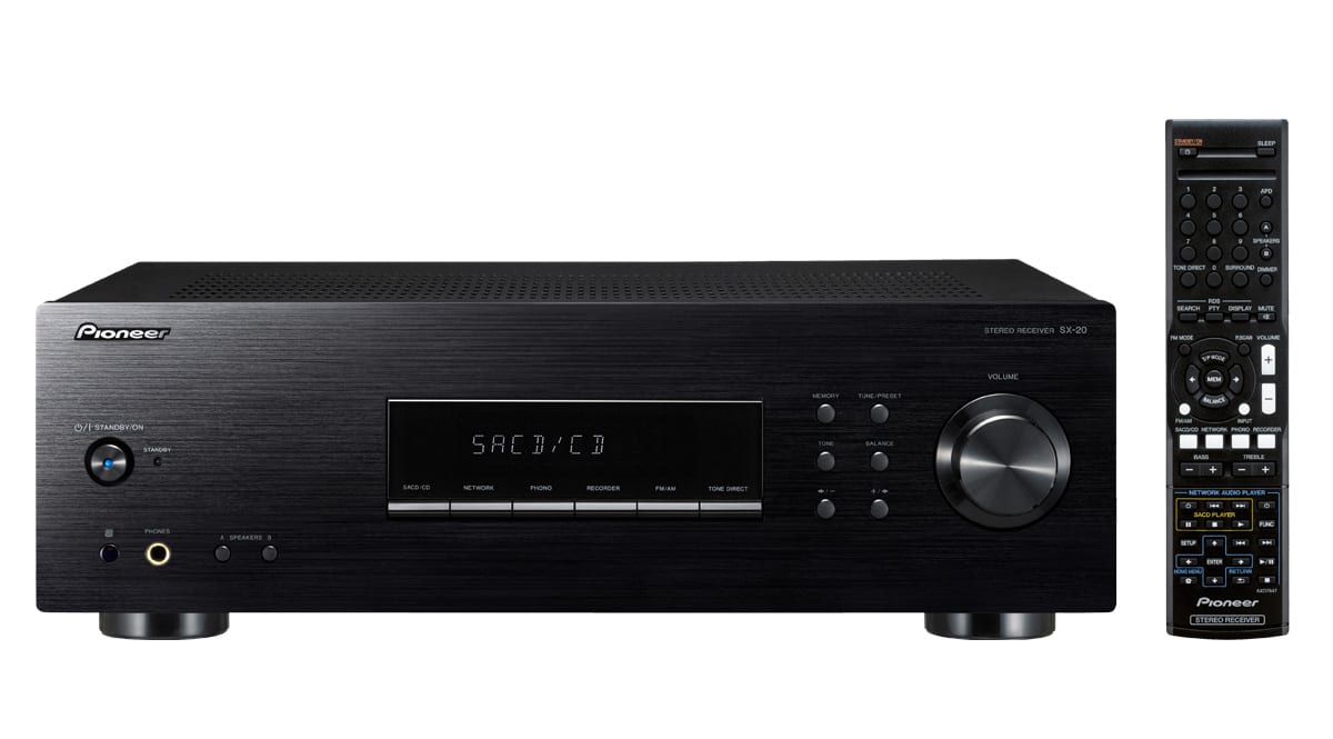 Pioneer SX-20 200W Stereo Receiver With FM/AM Tuner And Phono MM Input ...