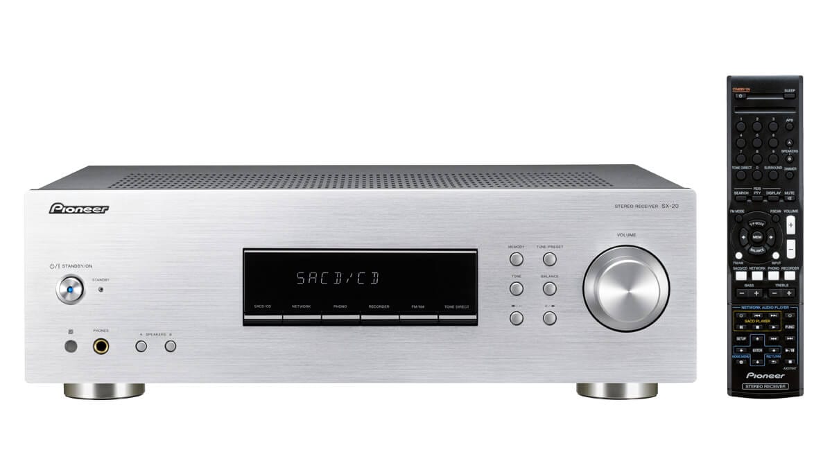 Pioneer SX-20 200W Stereo Receiver With FM/AM Tuner And Phono MM Input ...