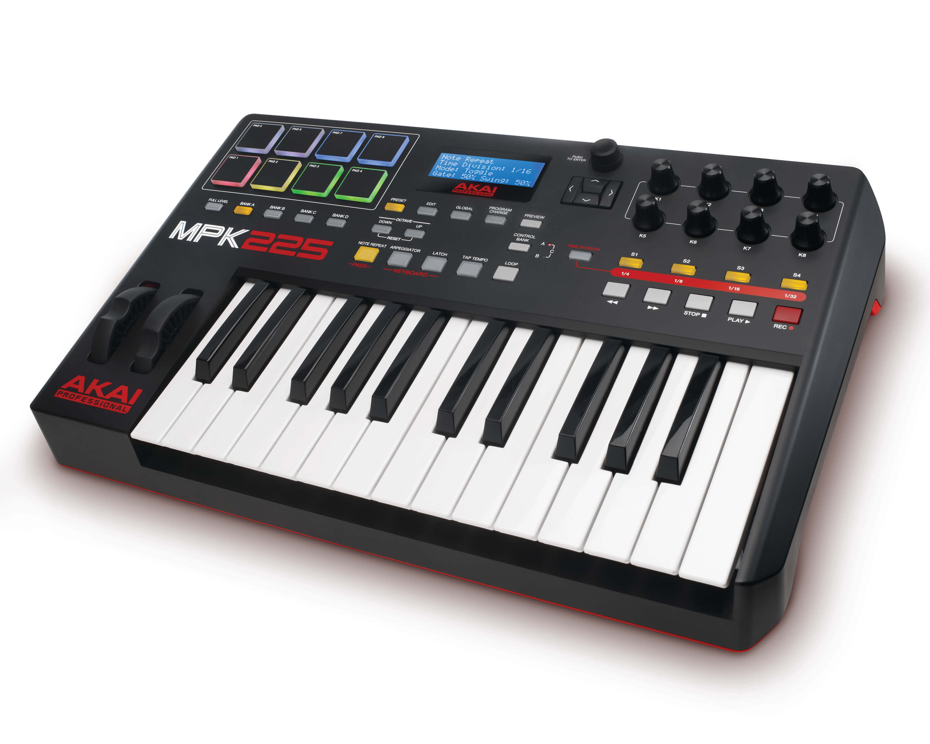 Akai Professional MPK225 Compact 25 Key Keyboard Controller HyTek 