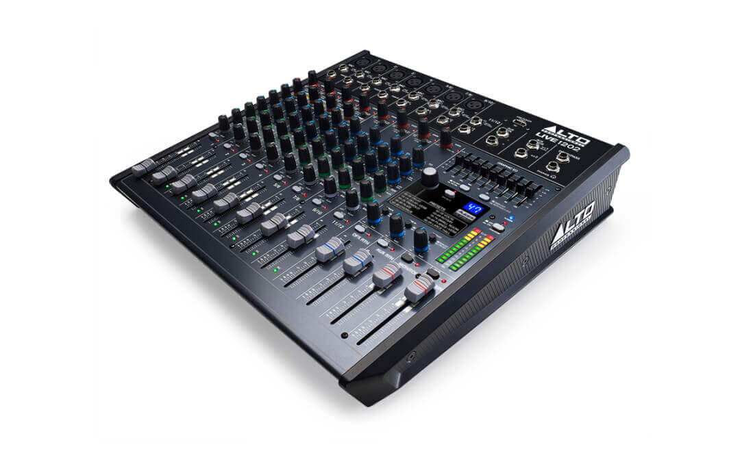 Alto Professional LIVE 1202 Professional 12 Channel Mixer With USB And ...