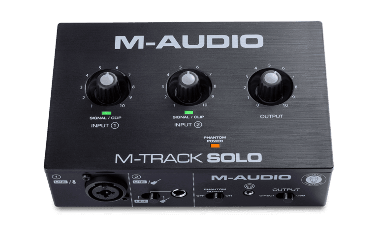 Звуковая карта m audio m track solo